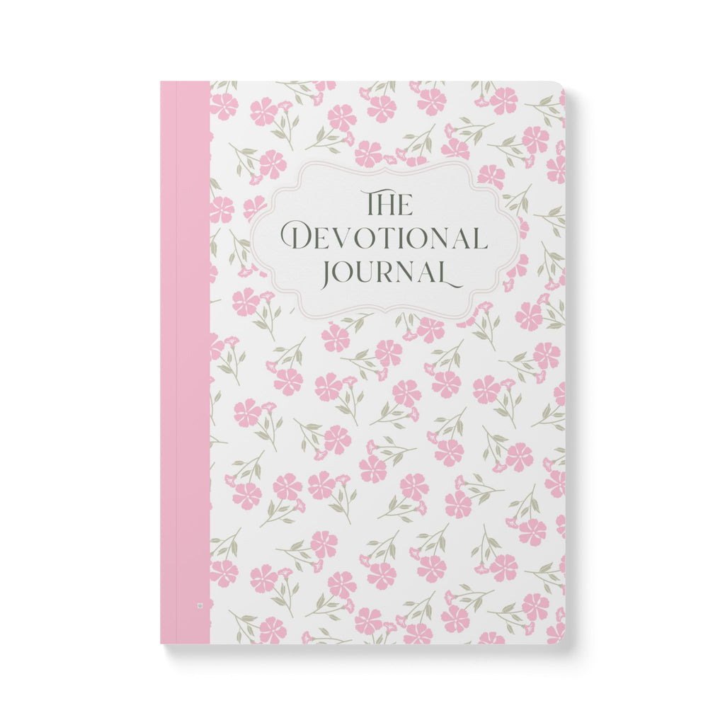 Devotional Journal - Floral Softcover Prayer & Reflection Notebook