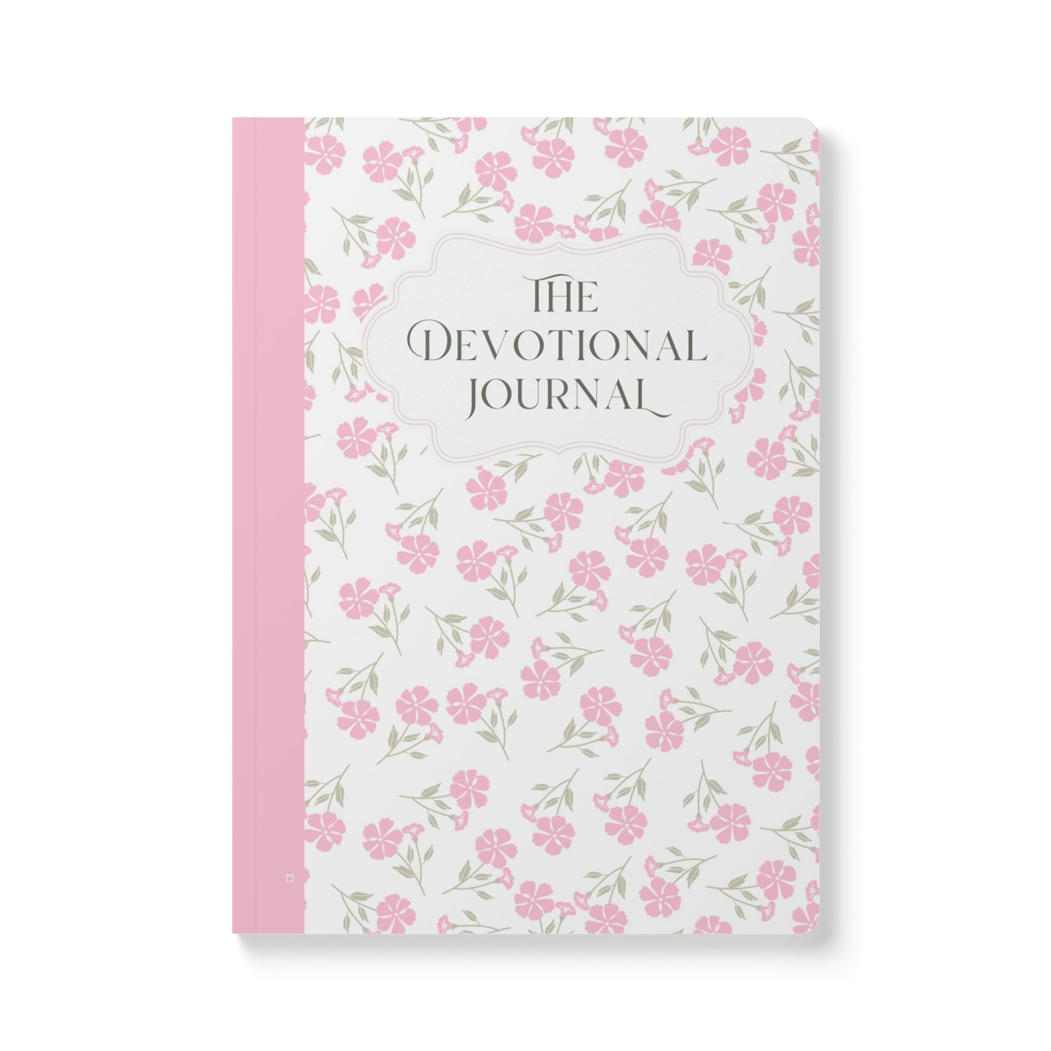 Devotional Journal - Floral Softcover Prayer & Reflection Notebook