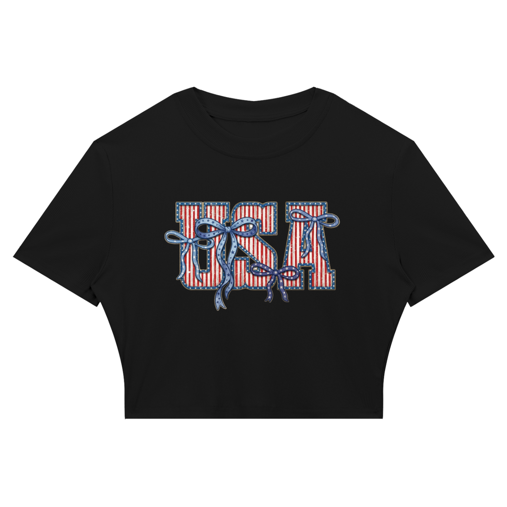 USA Crop T-Shirt