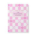 The Devotional Journal — Softcover Pink Checkerboard Floral Journal