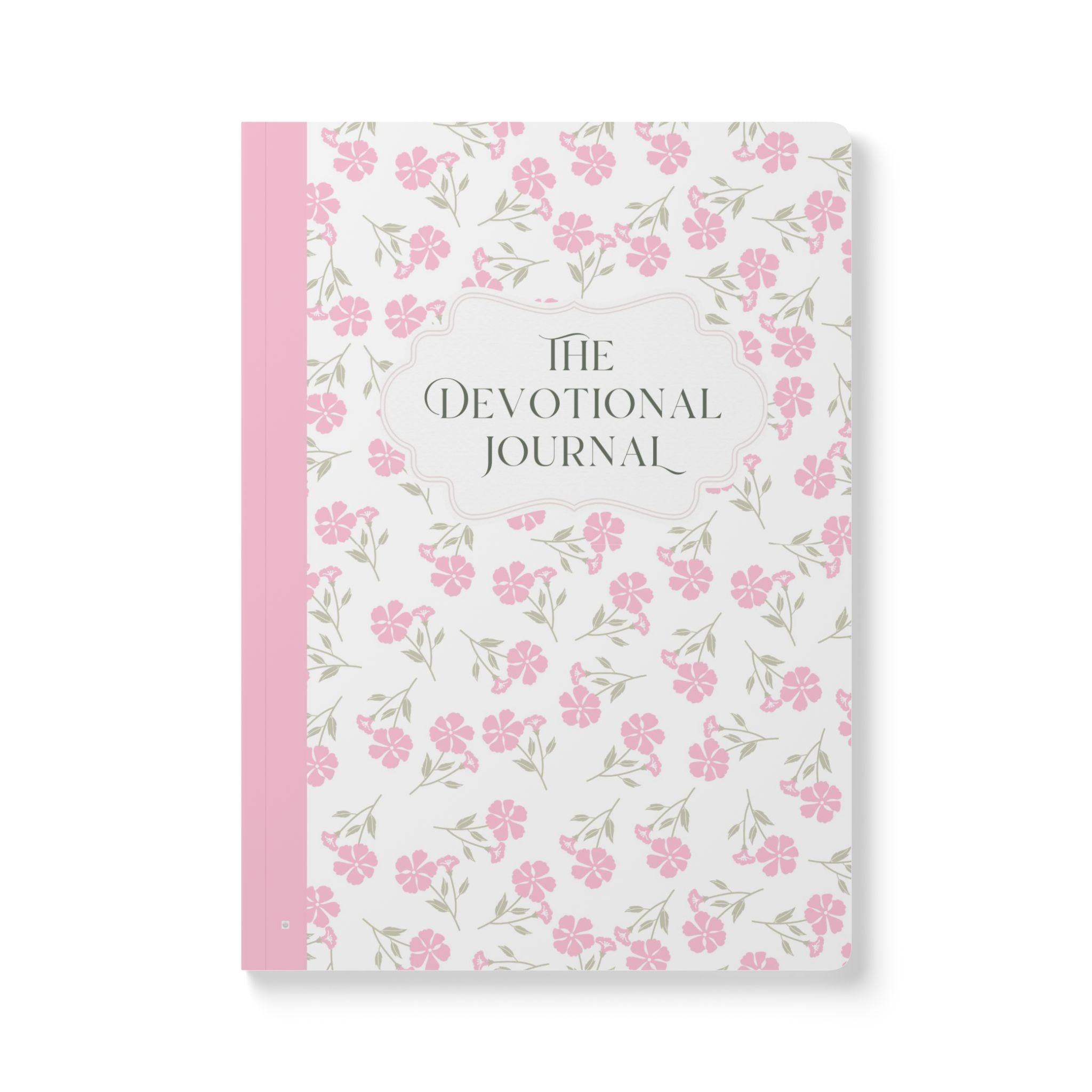 Devotional Journal - Floral Softcover Prayer & Reflection Notebook