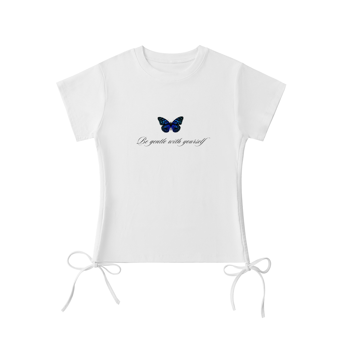 "Be Gentle With Yourself" Drawstring T-Shirt
